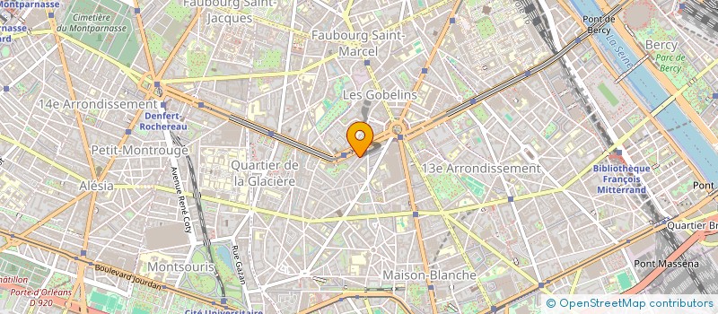 localisation de l'entreprise SCI HECATE à PARIS