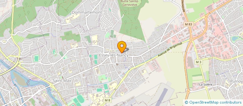 localisation de l'entreprise SCI HECLE  ESSEY-LES-NANCY