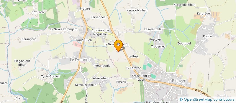 localisation de l'entreprise SCI HECOYO  PLEUVEN