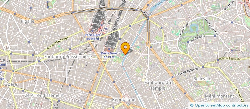 localisation de l'entreprise SCI HECREP  PARIS