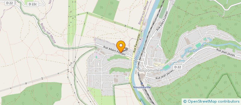 localisation de l'entreprise SCI HECTOR  NOUZONVILLE