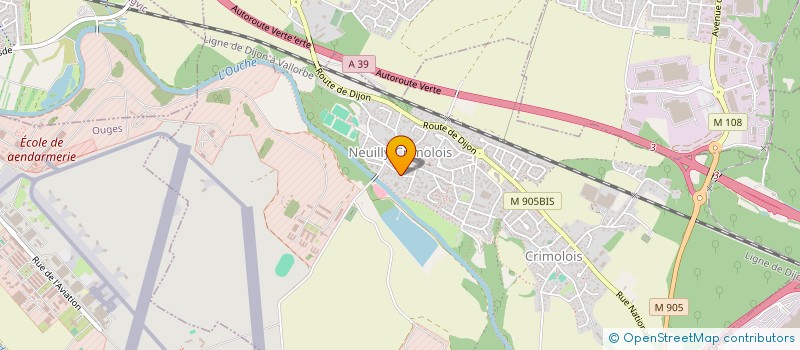 localisation de l'entreprise SCI HECTOR  NEUILLY-CRIMOLOIS