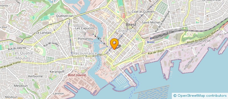 localisation de l'entreprise SCI HECTOR II  BREST