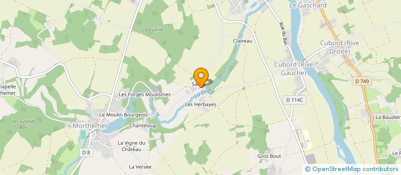 localisation de l'entreprise SCI HEDE  VALDIVIENNE