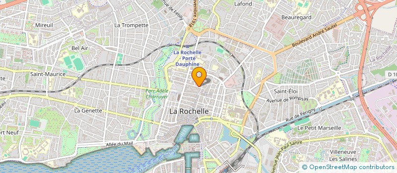 localisation de l'entreprise SCI HEDERA  LA ROCHELLE