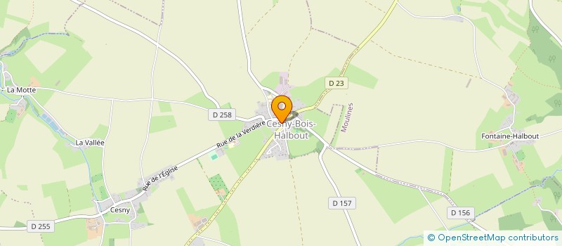 localisation de l'entreprise SCI HEDERA  CESNY-LES-SOURCES