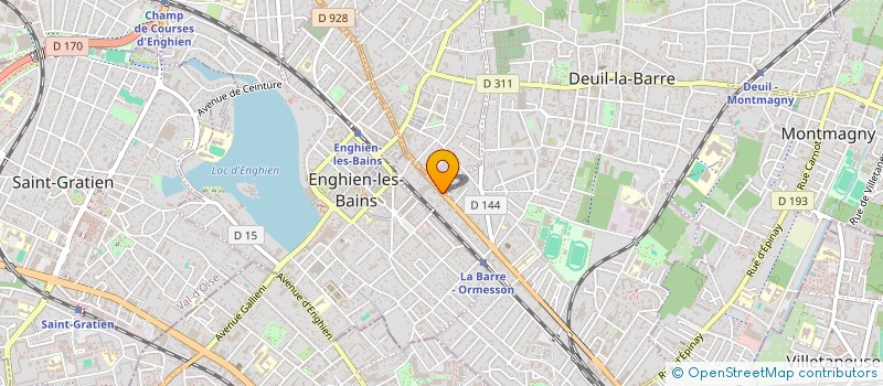 localisation de l'entreprise SCI HEDI  DEUIL LA BARRE