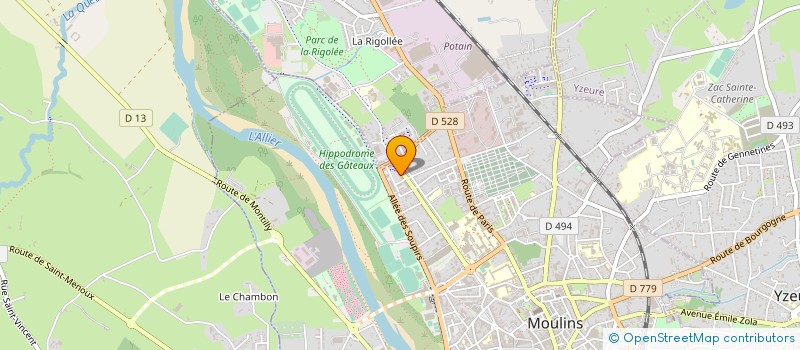 localisation de l'entreprise SCI HEDO  BRESSOLLES