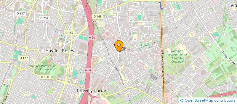 localisation de l'entreprise SCI HEDOLUDOU  L'HAY-LES-ROSES