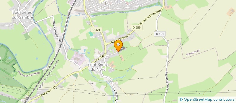 localisation de l'entreprise SCI HEDON  SAINT-REMY-DU-NORD