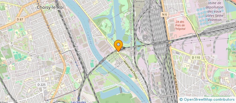 localisation de l'entreprise SCI HEDR  VILLENEUVE-SAINT-GEORGES