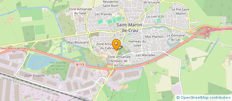 localisation de l'entreprise SCI HEDYANIS à SAINT-MARTIN-DE-CRAU