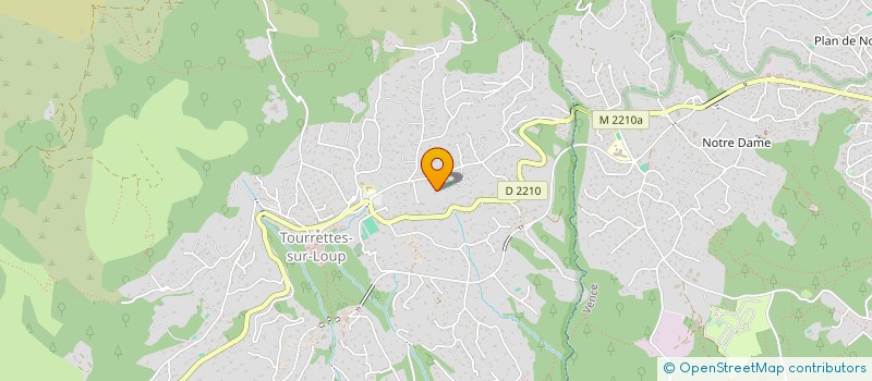 localisation de l'entreprise SCI HEEBOELL  TOURRETTES-SUR-LOUP