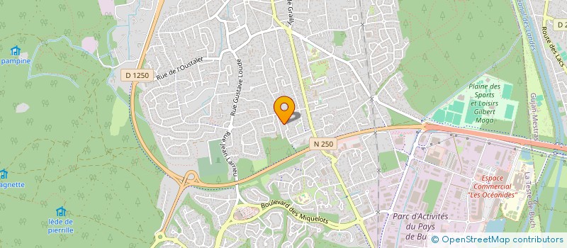 localisation de l'entreprise SCI HEFI à LA TESTE-DE-BUCH