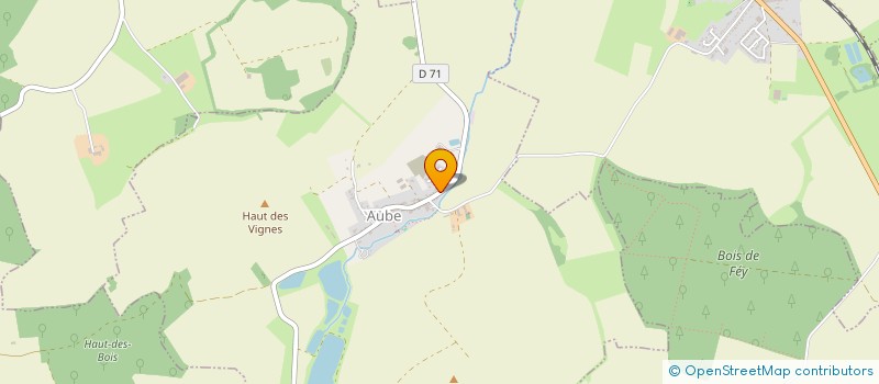 localisation de l'entreprise SCI HEGENHAUSER  AUBE