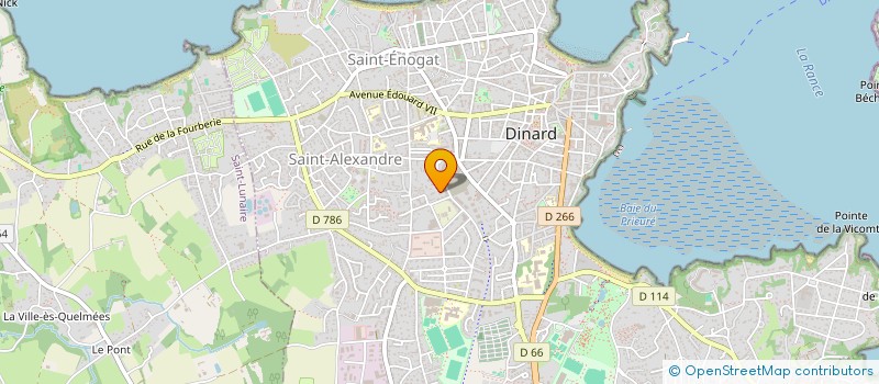 localisation de l'entreprise SCI HEIDELBERG  DINARD