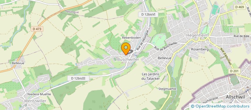 localisation de l'entreprise SCI HEIDEMANN-JATHO  HEGENHEIM