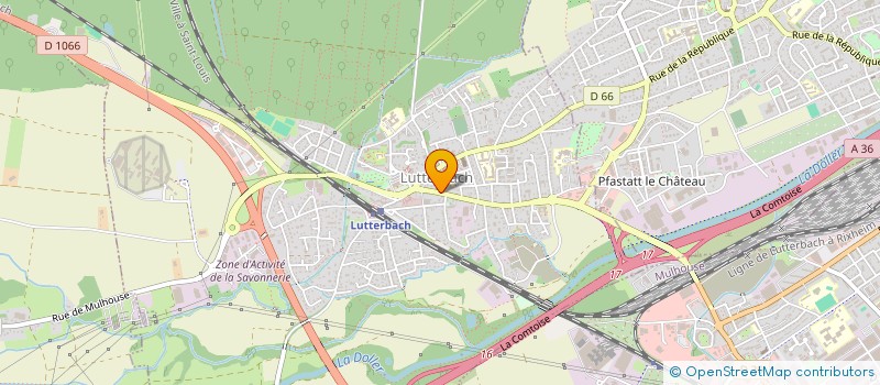 localisation de l'entreprise SCI HEIDEN  WITTELSHEIM