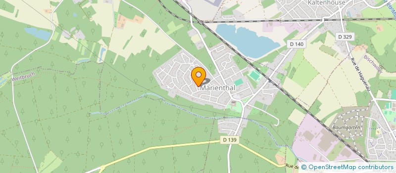 localisation de l'entreprise SCI HEIDENBERG  HAGUENAU