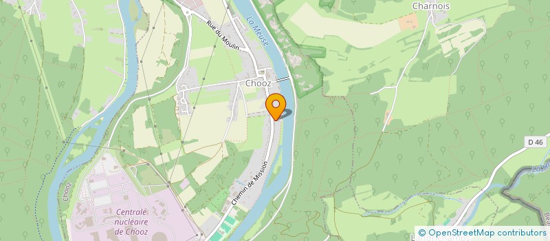 localisation de l'entreprise SCI HEIDI  CHOOZ