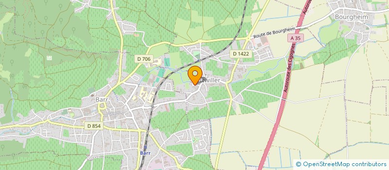 localisation de l'entreprise SCI HEILIGENBRONNREBEN  GERTWILLER