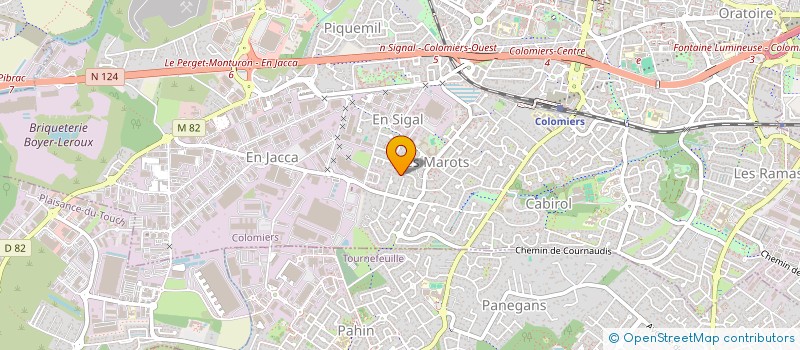 localisation de l'entreprise SCI HEIM à COLOMIERS