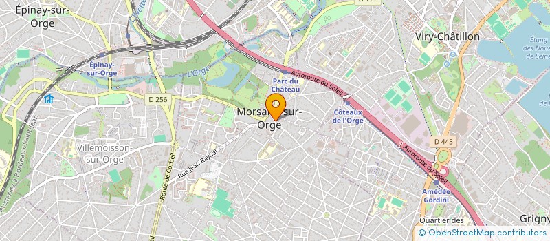 localisation de l'entreprise SCI HEIM à MORSANG-SUR-ORGE
