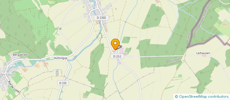 localisation de l'entreprise SCI HEIM  OLTINGUE