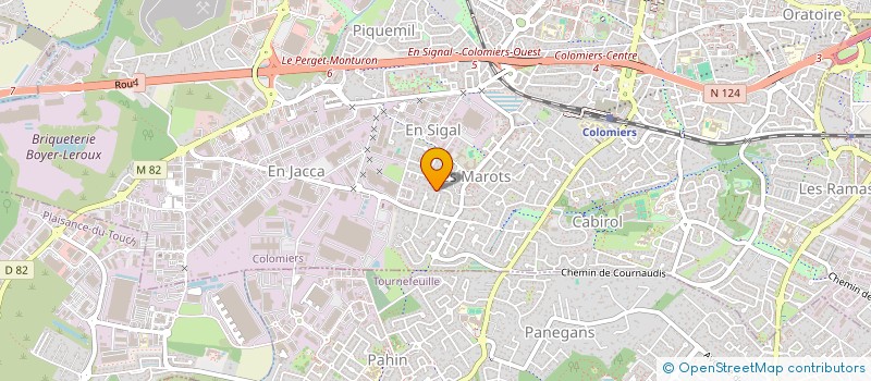 localisation de l'entreprise SCI HEIM AYHERRE à COLOMIERS