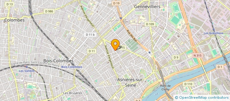 localisation de l'entreprise SCI HEIMAT à ASNIERES-SUR-SEINE
