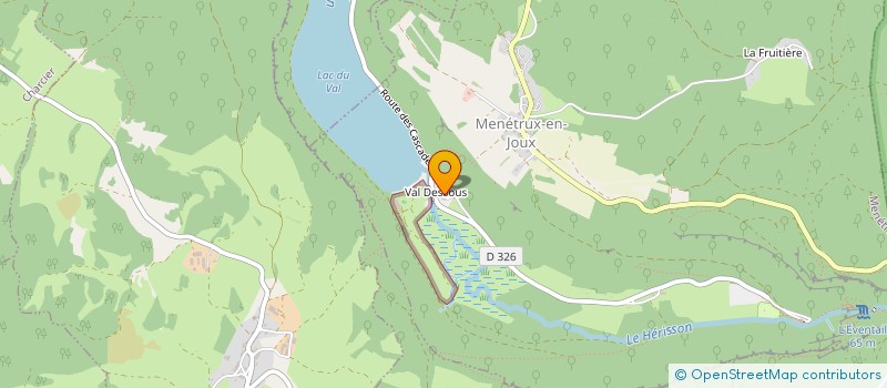 localisation de l'entreprise SCI HEIMLICH DU VAL  MENETRUX-EN-JOUX