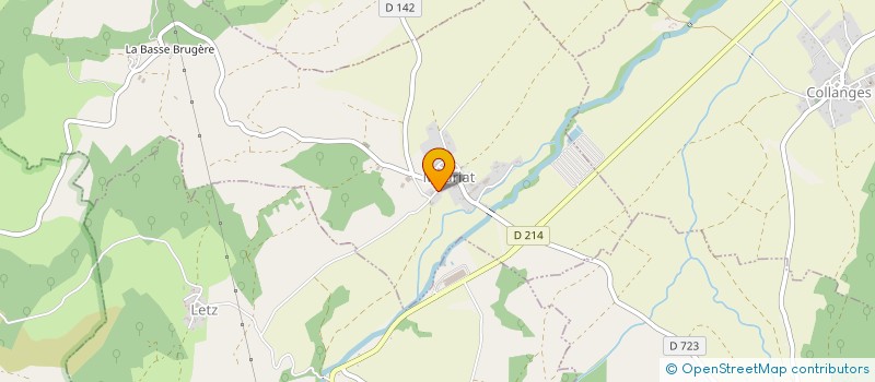 localisation de l'entreprise SCI HEINIS  AUGNAT