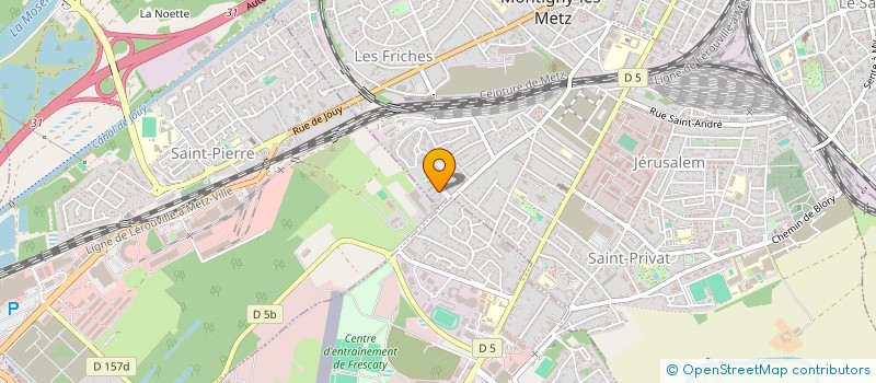 localisation de l'entreprise SCI HEINRICH à MONTIGNY-LES-METZ