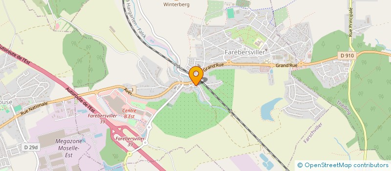 localisation de l'entreprise SCI HEISER  FAREBERSVILLER