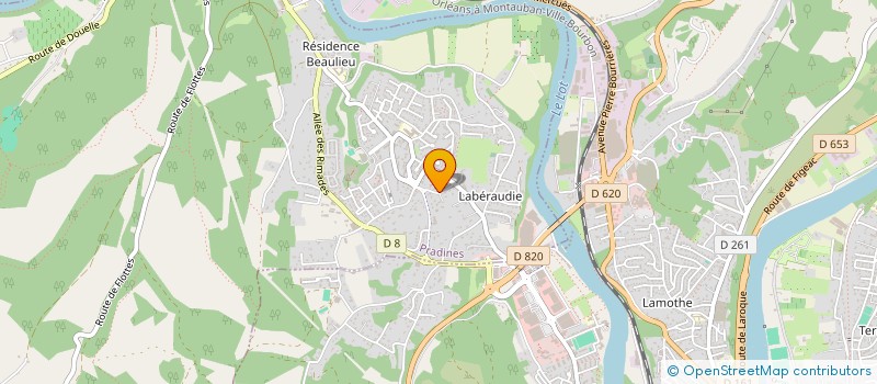 localisation de l'entreprise SCI HEJEMALIA  PRADINES