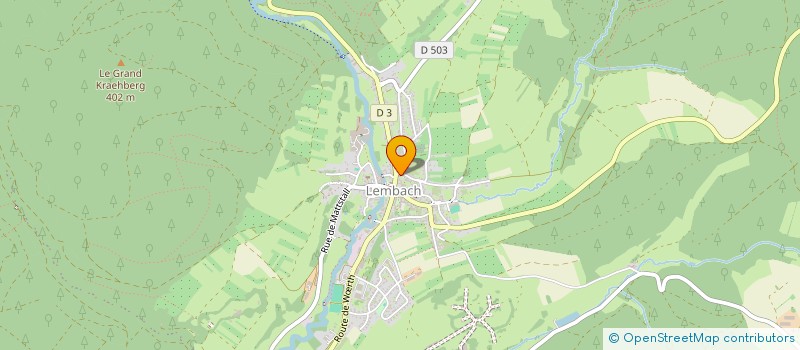 localisation de l'entreprise SCI HEKAS  CLIMBACH