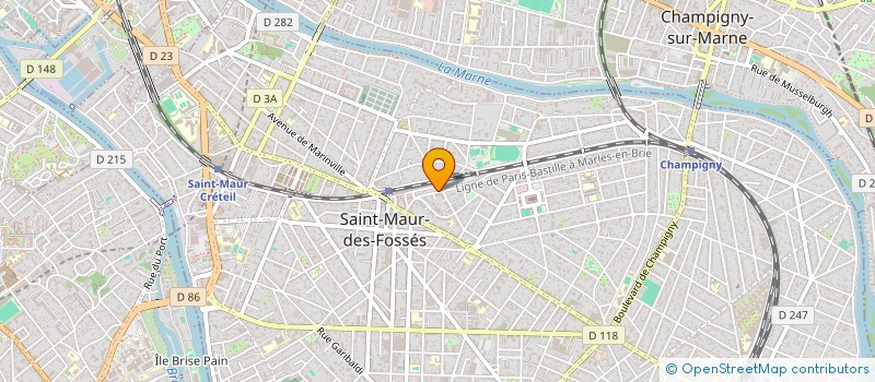 localisation de l'entreprise SCI HEKER à SAINT-MAUR-DES-FOSSES