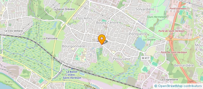 localisation de l'entreprise SCI HEKHA  SAINT-HERBLAIN