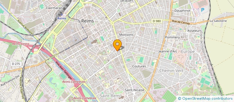 localisation de l'entreprise SCI HEKLERION  REIMS