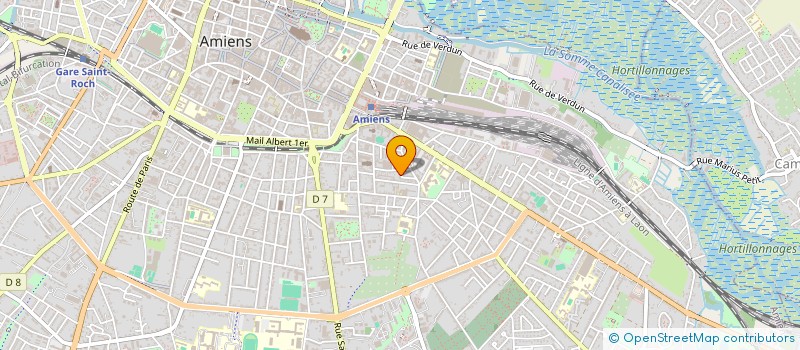 localisation de l'entreprise SCI HEL à AMIENS