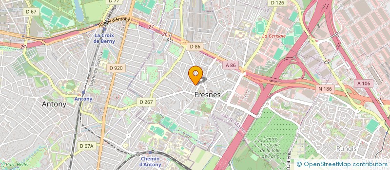 localisation de l'entreprise SCI HELANCA II  FRESNES