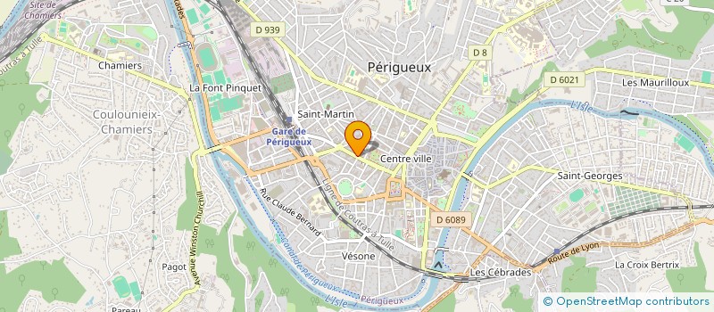 localisation de l'entreprise SCI HELARA à PERIGUEUX