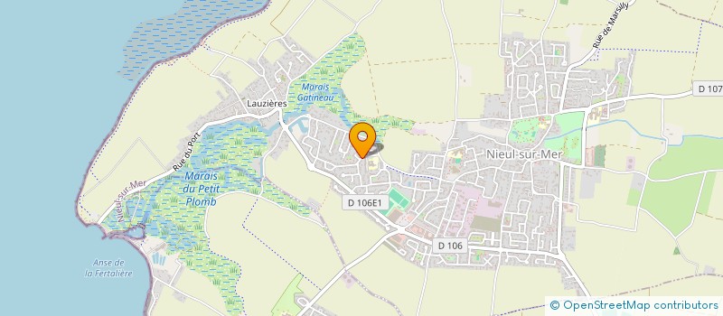 localisation de l'entreprise SCI HELARD-CASTERA  NIEUL-SUR-MER