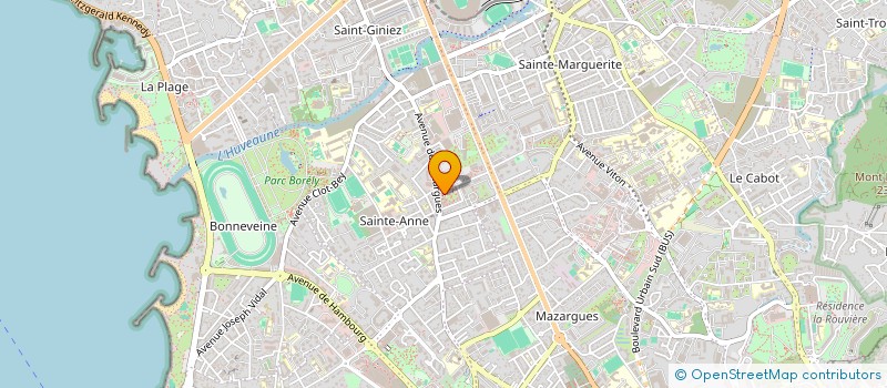 localisation de l'entreprise SCI HELAURO à MARSEILLE