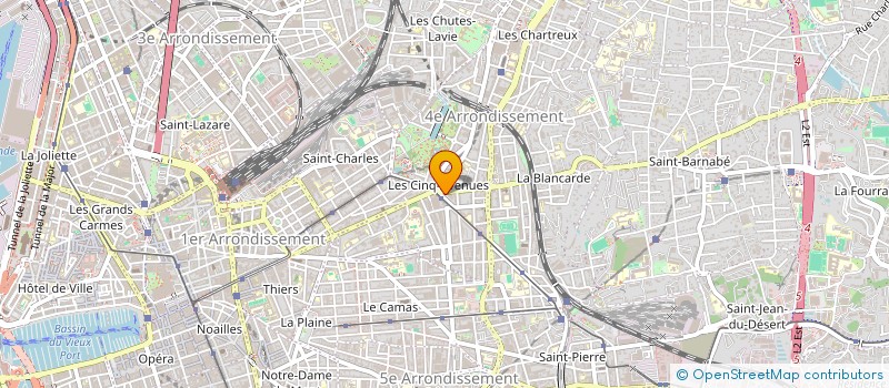 localisation de l'entreprise SCI HELDA à MARSEILLE