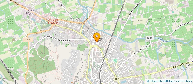 localisation de l'entreprise SCI HELEMMANT  CAVAILLON