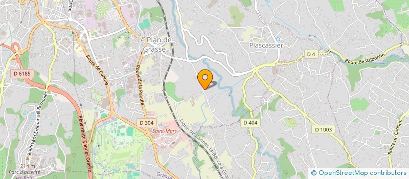 localisation de l'entreprise SCI HELENE  GRASSE