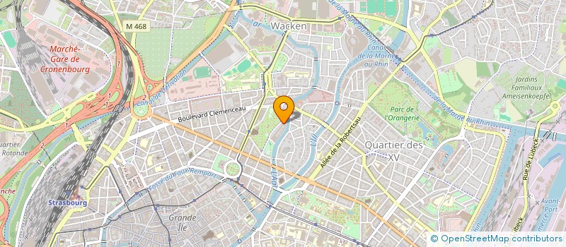 localisation de l'entreprise SCI HELENE à STRASBOURG