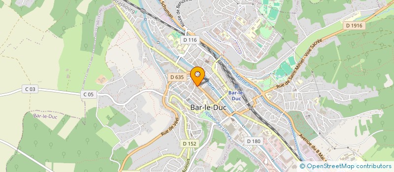 localisation de l'entreprise SCI HELENE à BAR-LE-DUC