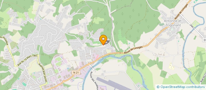 localisation de l'entreprise SCI HELENE  TRELISSAC